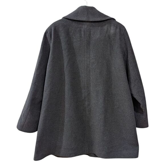 Cinzia Rocca Icons Gray Coat - Picture 2 of 8